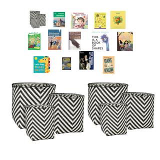 Partij Plantmanden en boeken, Mica Decorations