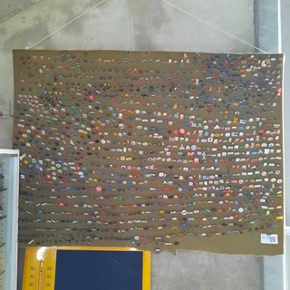 Partij speltjes op schuimbord