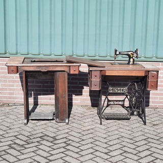 Nostalgische naaimachine Singer