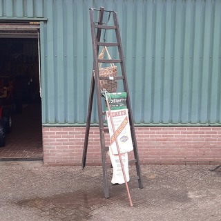 Nostalgische kersenplukladder