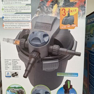 Vijver drukfilter Superfish, TopClear 5000 Kit