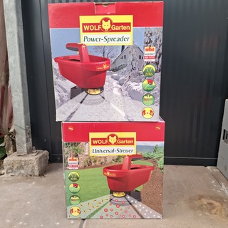 2x Strooier, Wolf Garten