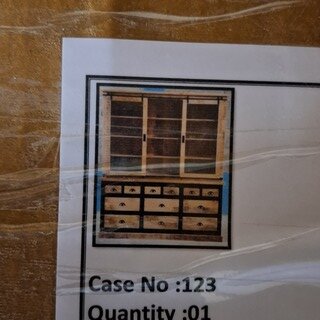 Buffetkast, mangohout