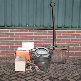 Partij diverse nostalgische decoratie