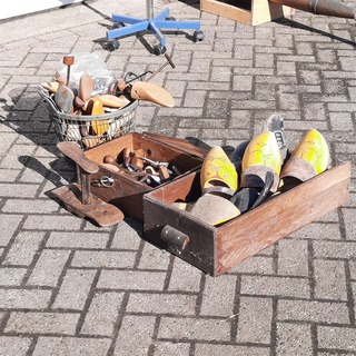 Partij schoenmaker gereedschap