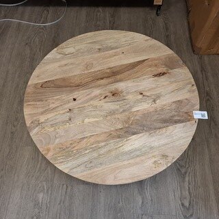 Ronde salontafel, mangohout