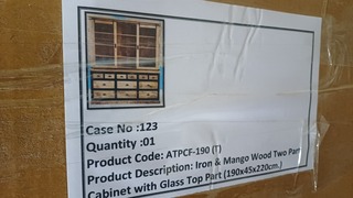 Buffetkast mangohout, Mango, 2026