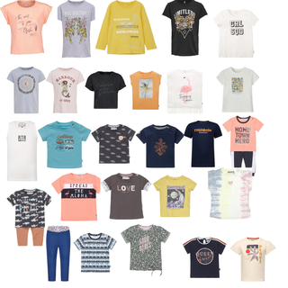 Ca. 361x Kinderkleding, B. Nosy, Name IT, Noppies, Moodstreet Etc.
