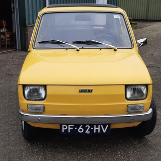Personenauto Fiat, 126 Personal 4, bouwjaar 1976