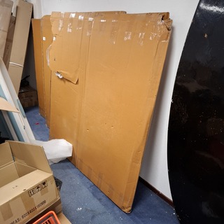 Rond eetkamertafelblad, mangohout