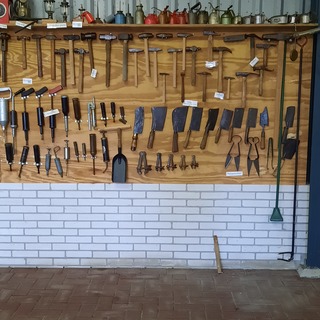 Partij nostalgisch handgereedschap