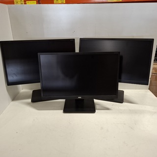 3x Monitor AOC, I2475PXQU, 2017