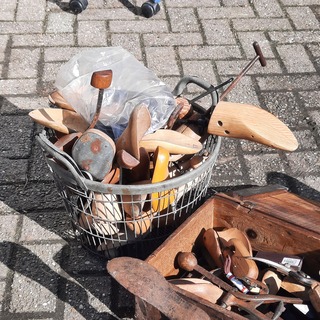 Partij schoenmaker gereedschap