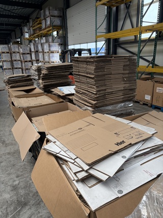 Ca. 1250x Verhuisdoos