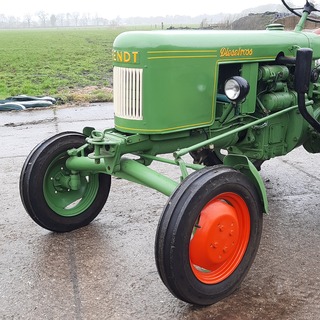 Oldtimer tractor Fendt, F12, bouwjaar 1953