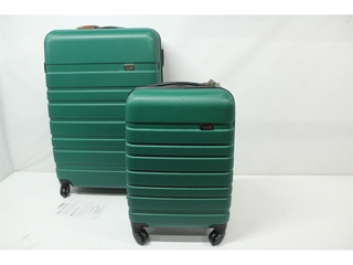 Princess Traveller Singapore  Kofferset 2delig  Smart Green  ABS  Hand