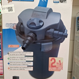 Vijver drukfilter SuperFish, TopClear 15000