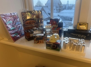 Ca. 10000x Hervulbare aanstekers, Mixassortiment