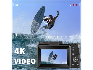 Digitale camera 4K 48MP Vlogging Camera voor YouTube 16X Digitale Zoom