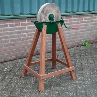 Nostalgische slijpsteen