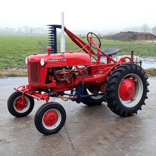 Oldtimer tractor Farmall Mc Cormick, Cub , bouwjaar 1947
