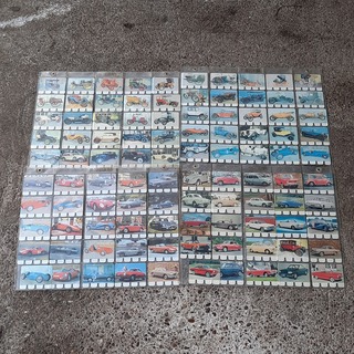 Partij autoplaatjes in bewaarhoes