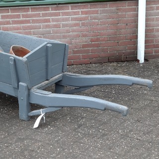 Nostalgische kruiwagen