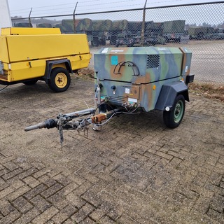 Compressor mobiel, Ingersoll-Rand, P101WD, 1997