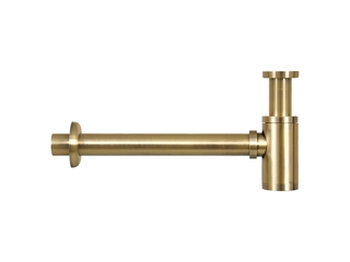 Differnz Sifon Mat Goud  Sifon Wastafel  Mix&Match Fonteinsifon