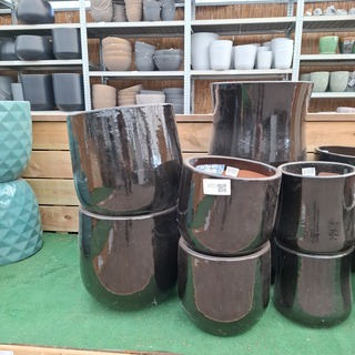 Ca. 15x Bloempot, Ceramics