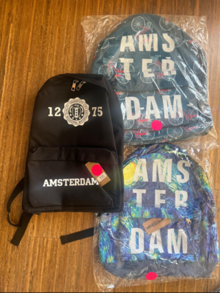 Ca. 1000x Rugzak, Amsterdam