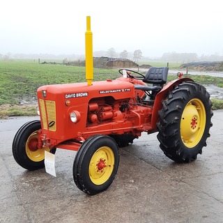 Oldtimer tractor David Brown, 770, bouwjaar 1967
