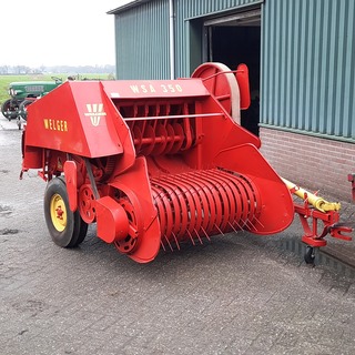 Nostalgische lagedrukpers Welger, WSA350