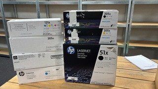8x Inktcartridges, HP, Canon, Epson