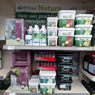 Assortiment vijver benodigdheden o.a. Natura, Velda