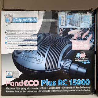 4x Filterpomp, SuperFish, Hozelock