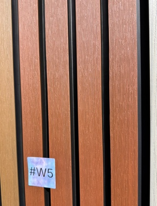 ca.12x HKC Wandpaneel binnen/buiten, Red sandalwood, 2026