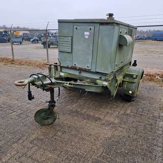Aggregaat, mobiel, Dynaf / Groenpol, 40kVA, 1988