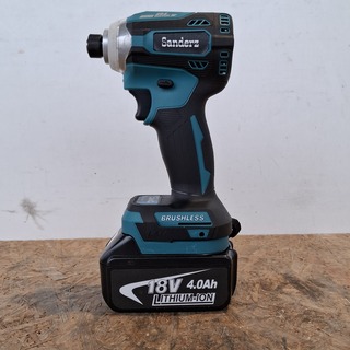 7x Accu schroefmachine – 171, brushless, Blauw