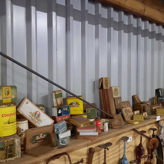 Nostalgische decoratiemateriaal