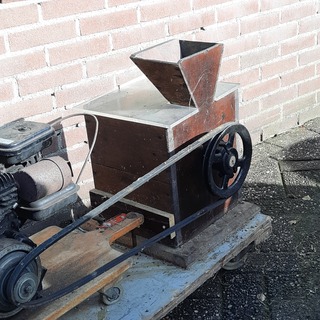 Nostalgische graan maalmolen