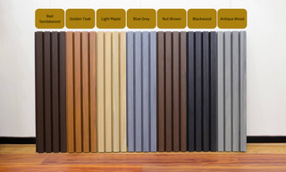 ca.12x HKC Wandpaneel binnen/buiten, Antique wood, 2026