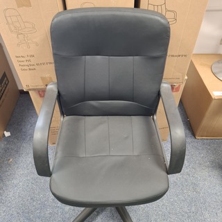 7x Bureaustoel Zwart