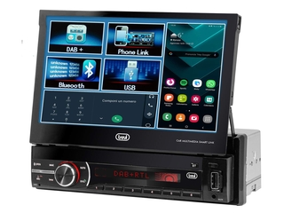 Trevi MDV6380  Autoradio  Mirror Link Display DAB DAB+ FM Bluetooth AU