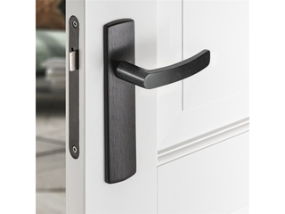 AXA Deurkrukset Curve klik blindschild Zwart