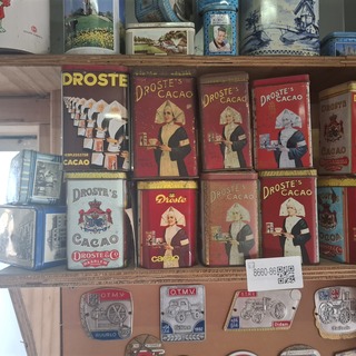 Partij nostalgische bewaarblikken vnl. Droste