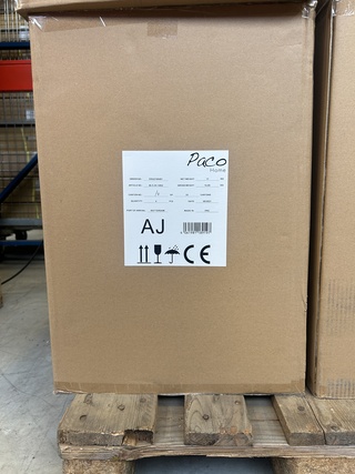 36x Design lamp Paco Home