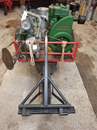 Nostalgische melkmachine