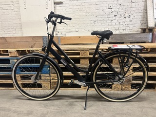 Damesfiets hoogte 53 3 versnellingen Pointer, Solara, mat zwart