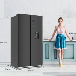 Amerikaanse koelkast 559 liter CHiQ, FSS559NEI42D